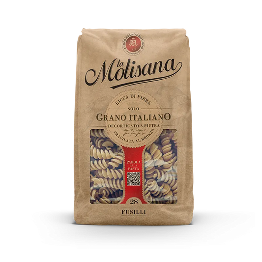 MOLISANA PASTA WHOLEMEAL FUSILLI N.28 500 GR