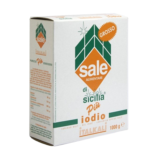 ITALKALI SALE DI SICILIA IODATO GROSSO 1 KG