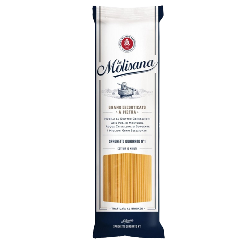 MOLISANA PASTA DI SEMOLA SPAGHETTI QUADRATI N.1 500 GR