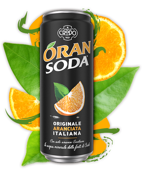 ORANSODA DRINK ORANGE CANS 330 ML