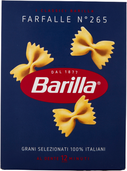 BARILLA PASTA DI SEMOLA FARFALLE 500 GR