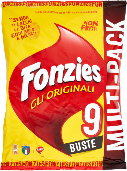 FONZIES CHIPS MULTIPACK X9 211 GR