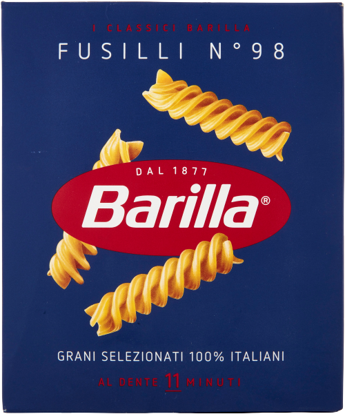 BARILLA PASTA DI SEMOLA FUSILLI N.98 500 GR