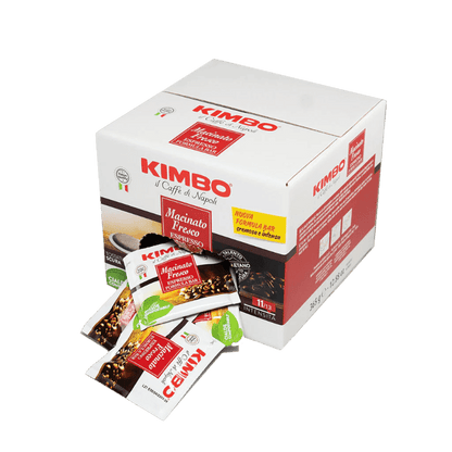 KIMBO COFFEE PODS ESE 44 MM MACINATO FRESCO ESPRESSO BAR X50 624 GR