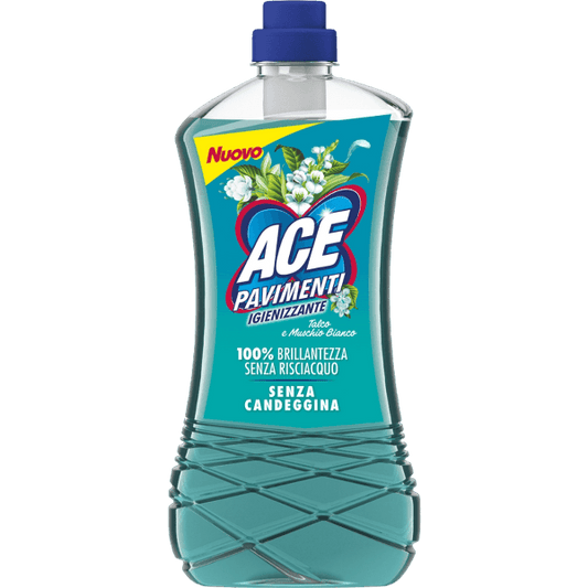 ACE FLOOR DETERGENTS PAVIMENTI SANITISING TALC 1 LT